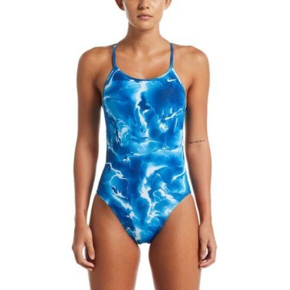 Nike Lighting Modern Cut One Piece Swimsuit - Picture 1 of 4